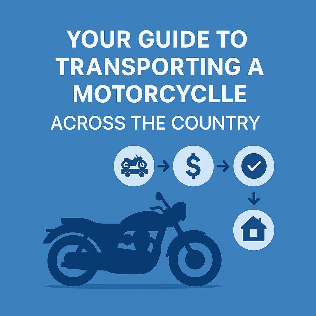 a guide to transport a bike across the country with Navi auto transport