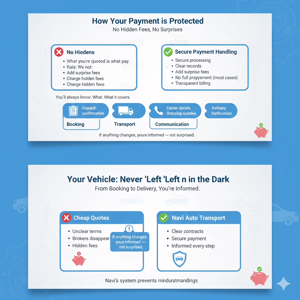 How Your Payment & Vehicle Are Protected (No Hidden Fees, No Surprises)