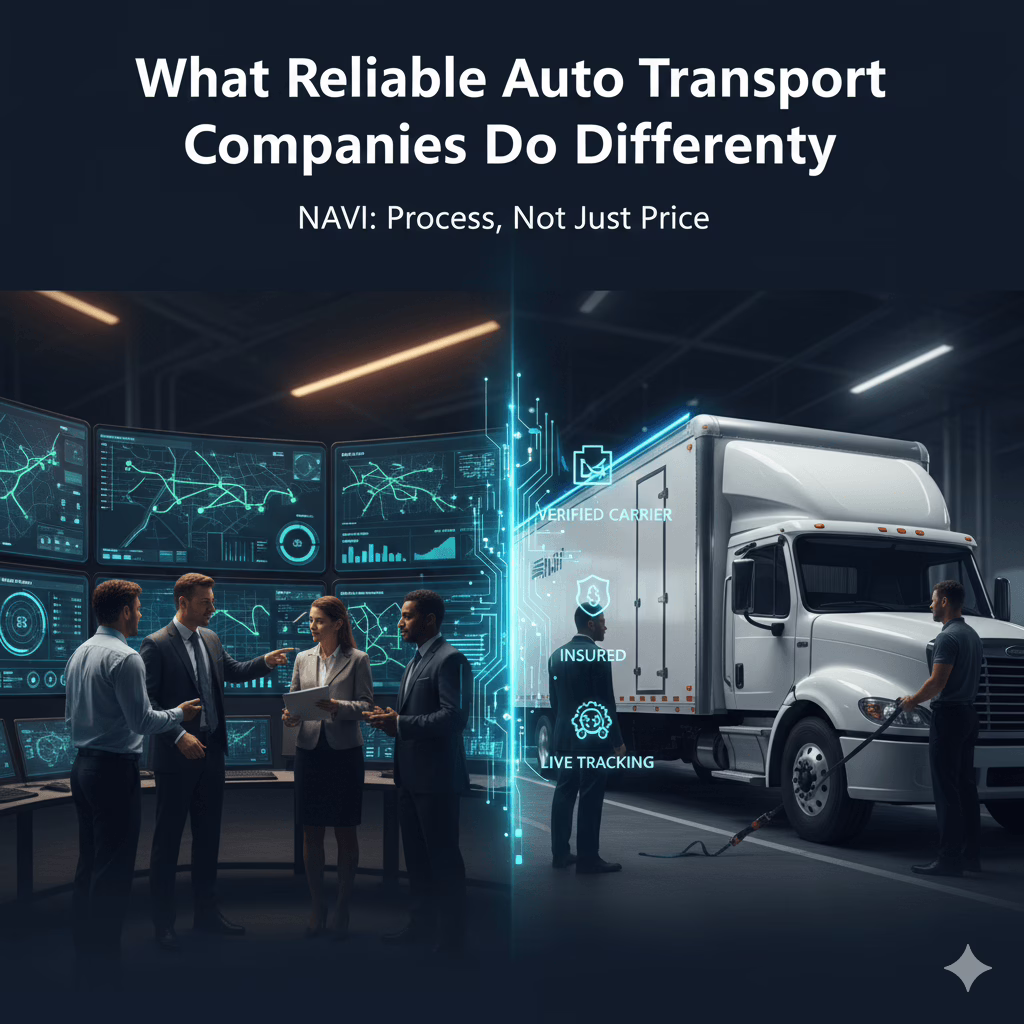 What Reliable Auto Transport Companies Do Differently