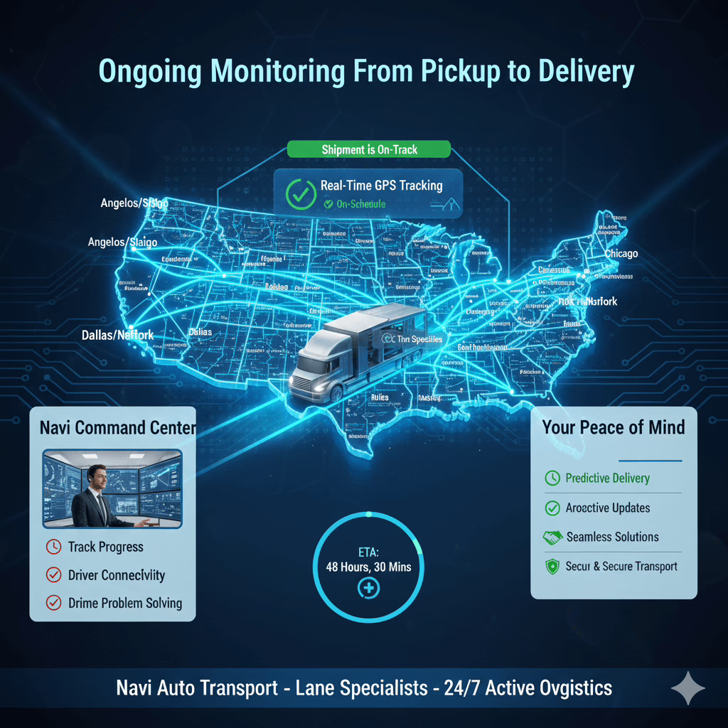 Ongoing Monitoring From Pickup to Delivery