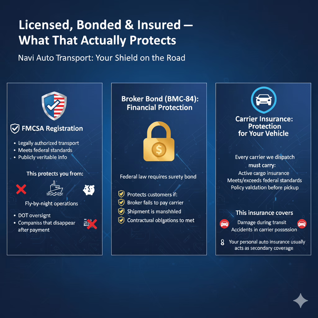 Licensed, Bonded & Insured — What That Actually Protects