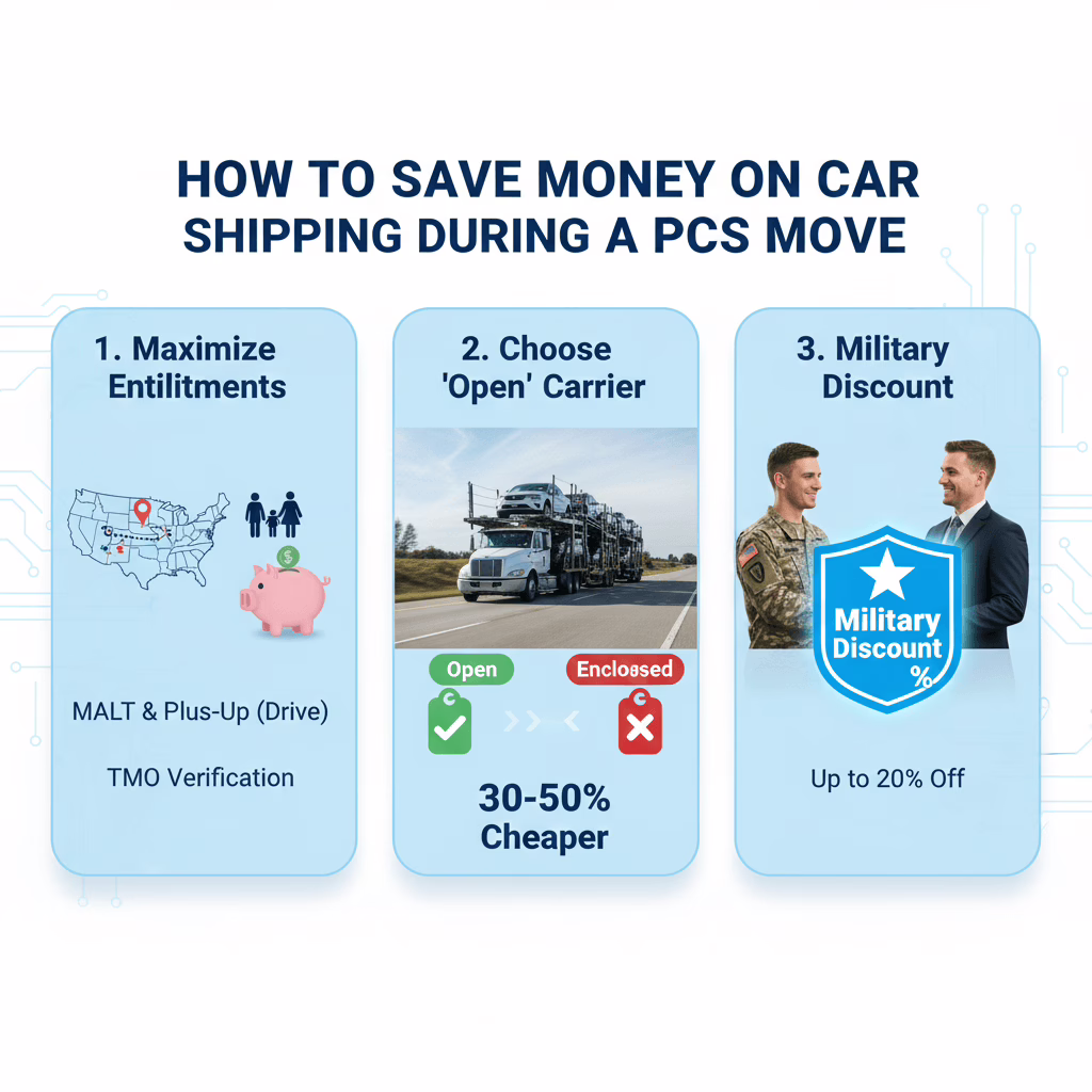 PCS move cost breakdown showing reimbursed expenses versus out-of-pocket costs for military families