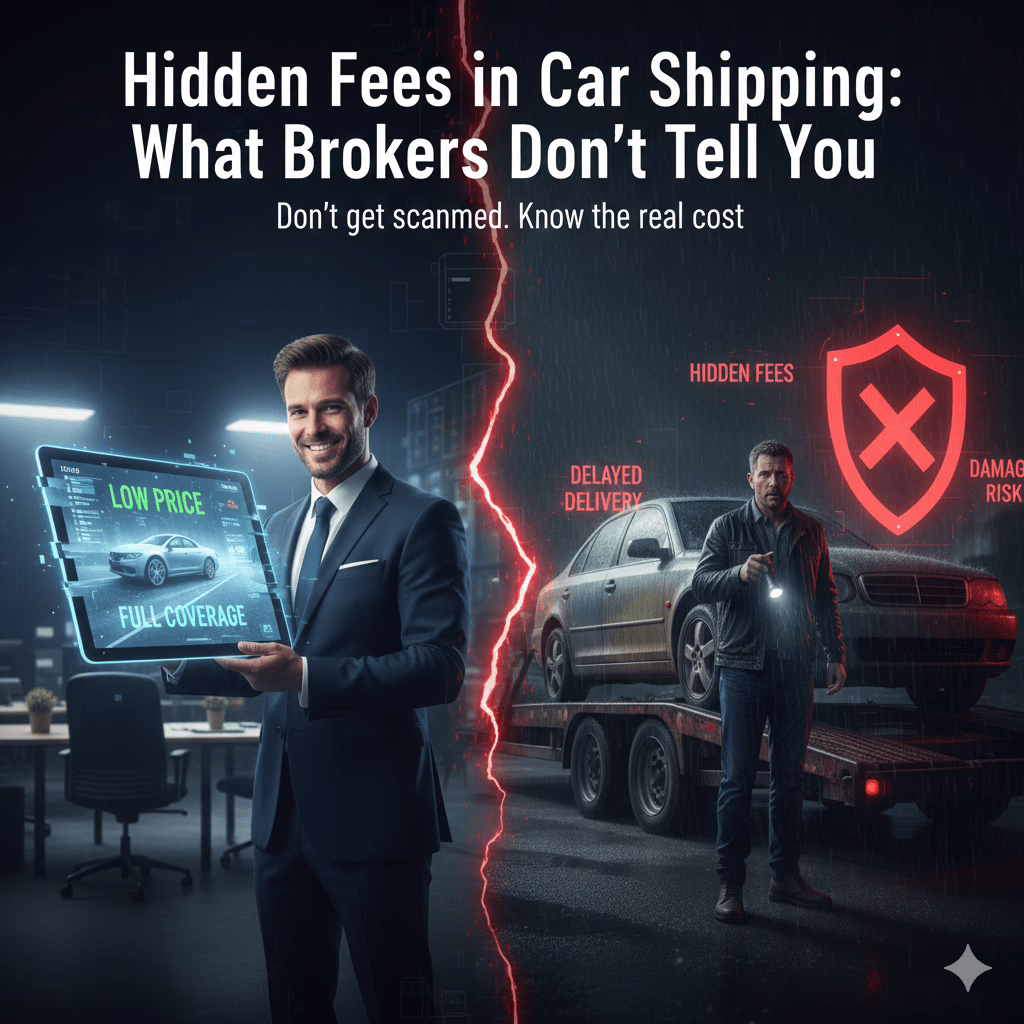 Hidden Fees in Car Shipping: What Brokers Don’t Tell You