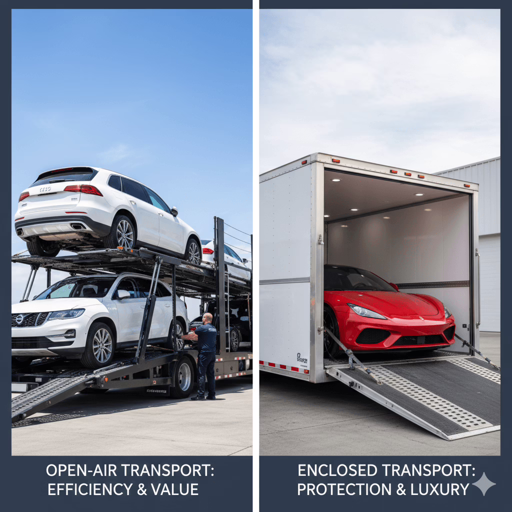 Open vs Enclosed Transport — What’s Best in 2026?