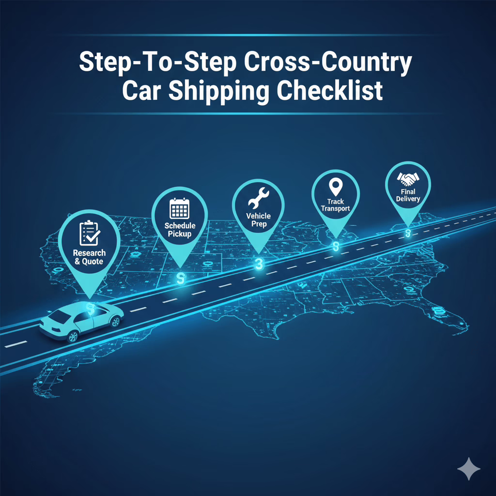 Cross-Country Car Shipping Checklist