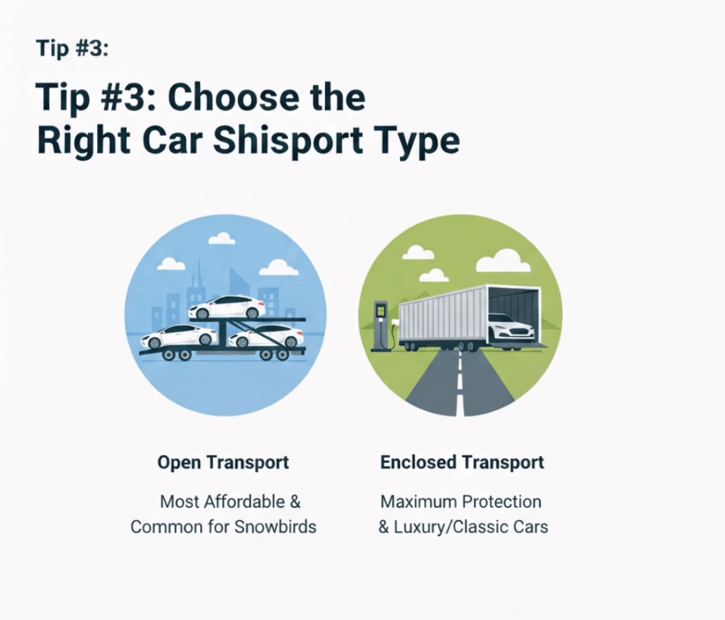 #3: Choose the Right Transport Type