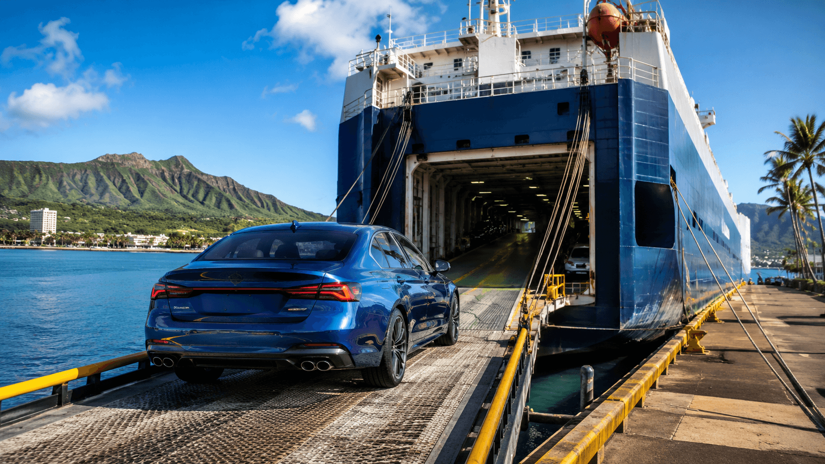 California to Hawaii car shipping